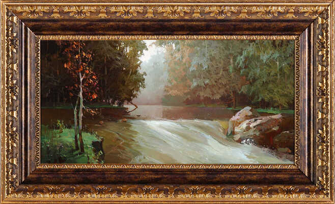 Быков Виктор Александрович. Таёжная река 